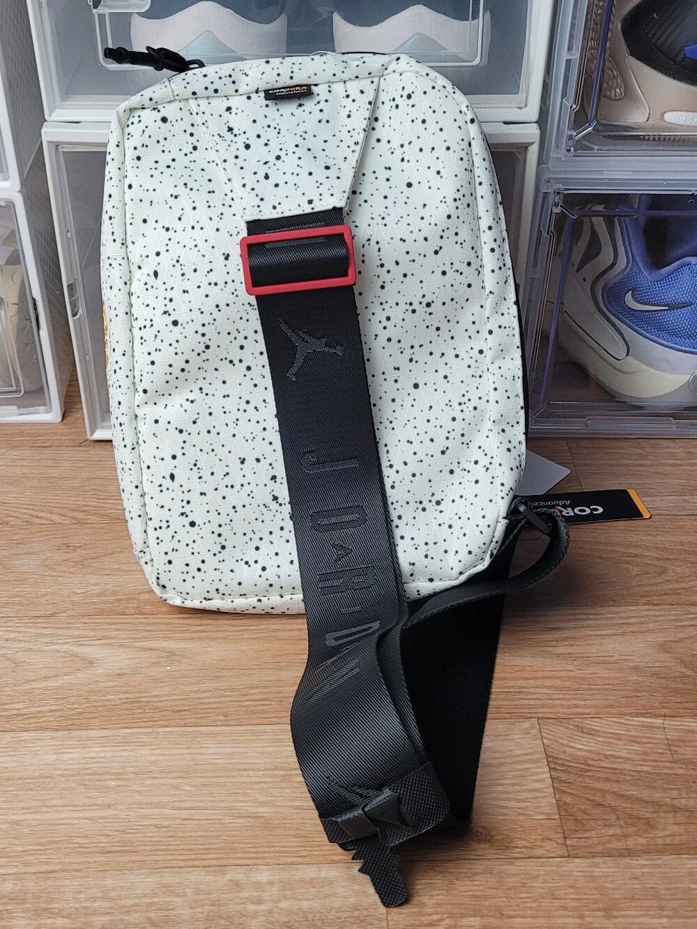 Nike Air Jordan Crossbody Sling Bag Cordura White ~BRAND NEW WITH TAG~